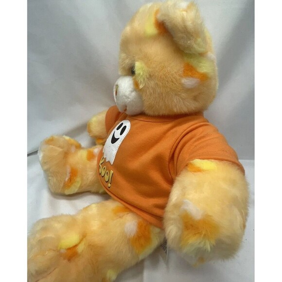 Build a Bear Halloween Orange Candy Corn Bear Plush W Clothe BABW 2005 Retired - Picture 5 of 16